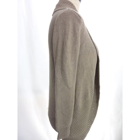 Banana Republic Open Sweater Cardigan Beige Brown XS - Picture 2 of 6